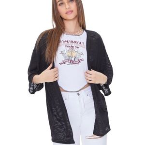 Forever 21 Open-Front Cardigan Sweater